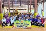 กิจกรรม “หิ้วปิ่นโตไปวัดพัฒนาคุณธรรม” ตาม “โครงการวัด ประชา